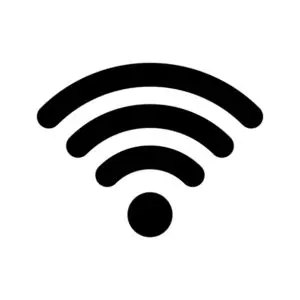 Wi-Fi internet icon. Vector wi fi wlan access, wireless wifi hotspot signal sign