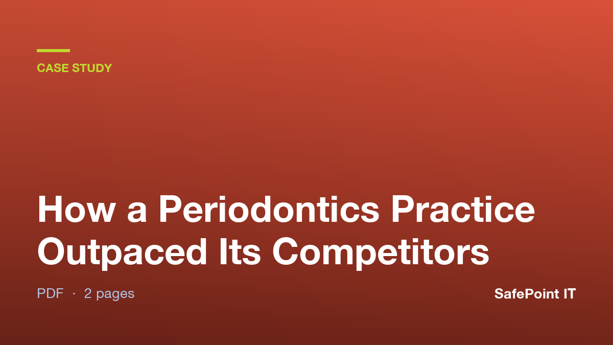 How a Periodontics Practice Outpaced Its Competitors