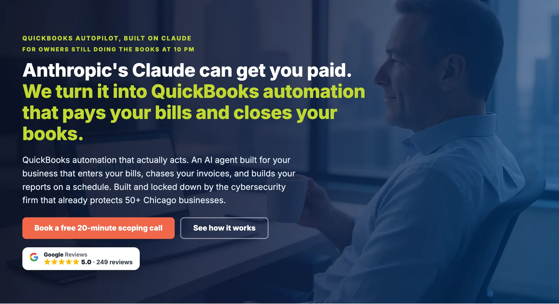 Preview of the SafePoint IT QuickBooks Automation page